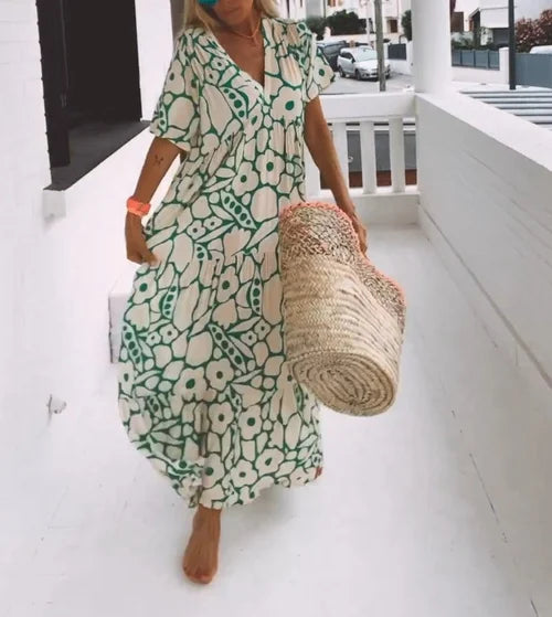 Emma - Robe d'été Boho Chic avec une touche de style