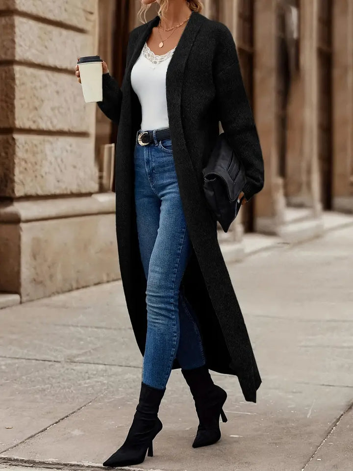 Patricia - Gilet ouvert élégant sans boutons