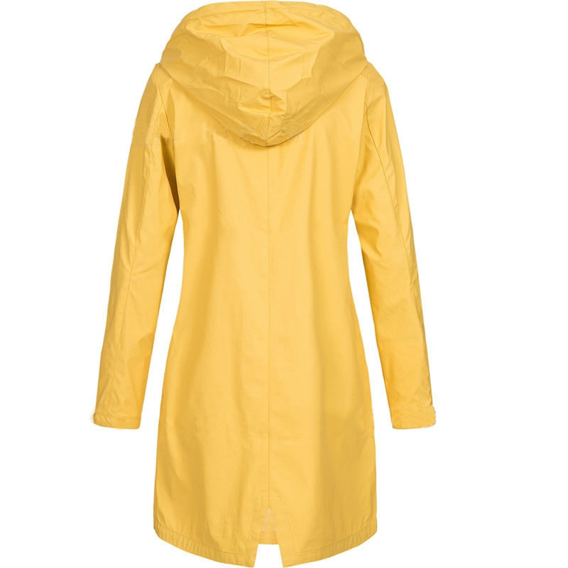 Marie™ - Manteau en Nylon Imperméable avec Capuche