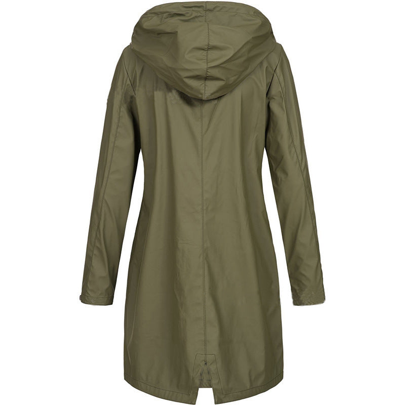 Marie™ - Manteau en Nylon Imperméable avec Capuche