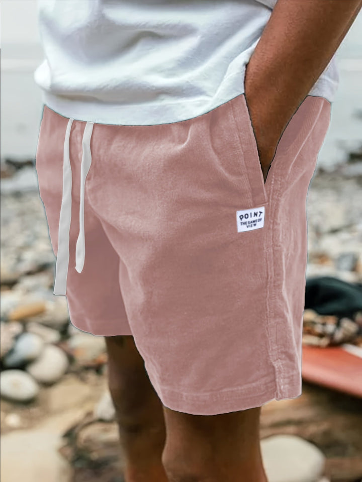 Alain™ - Shorts en Velours Côtelé