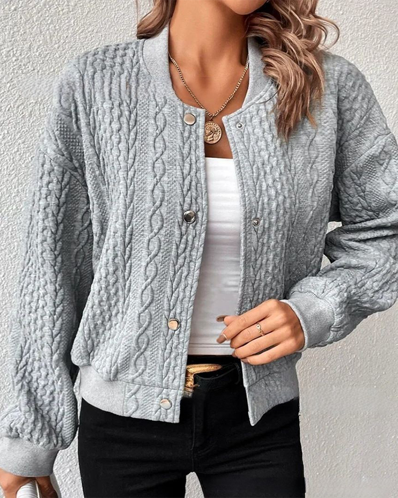 Kasey - Cardigan boutonné élégant pour un look stylé