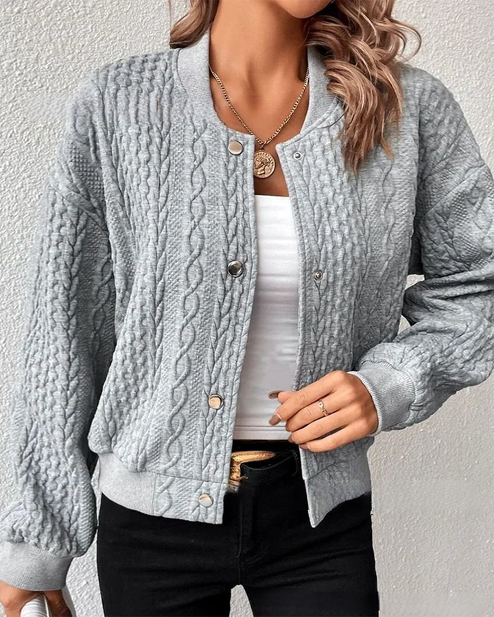 Kasey - Cardigan boutonné élégant pour un look stylé