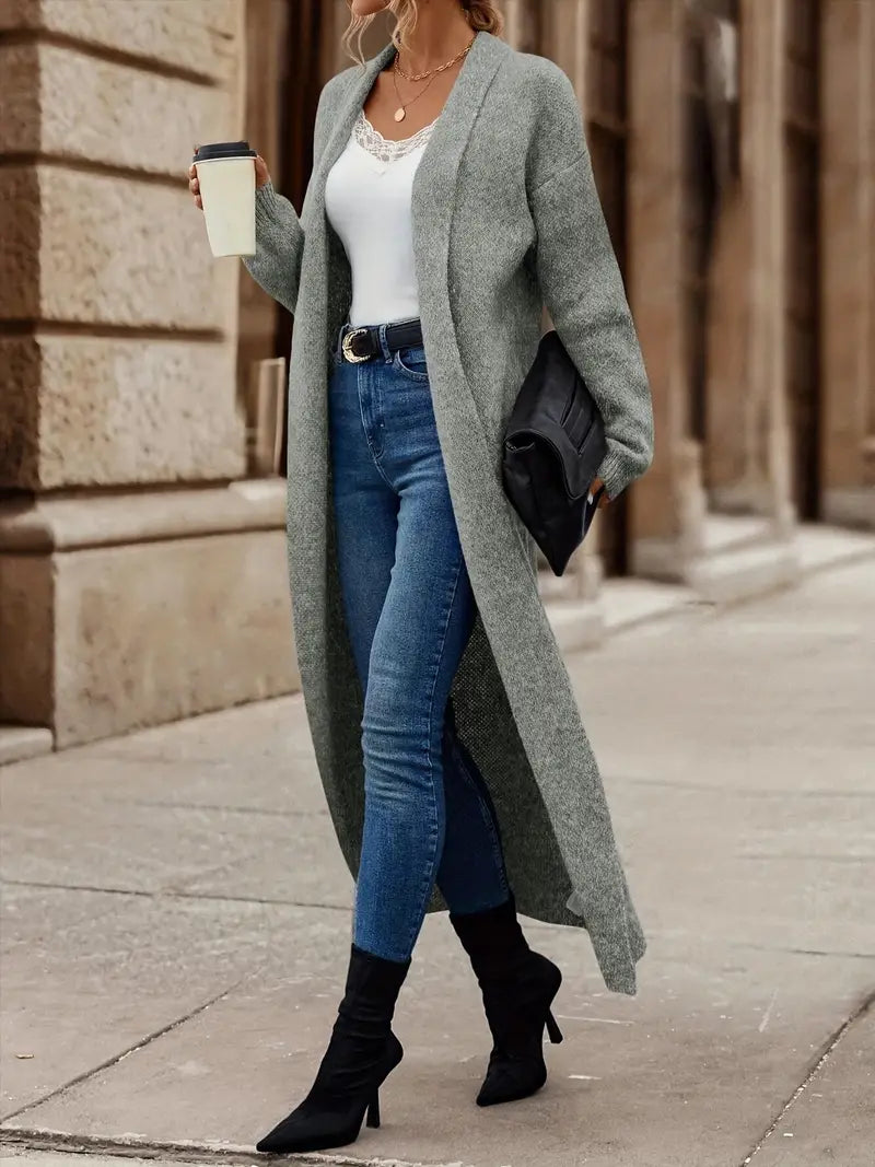 Patricia - Gilet ouvert élégant sans boutons