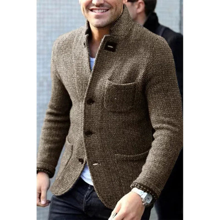 Bram London Elegance Cardigan - Cardigan en maille chic et confortable