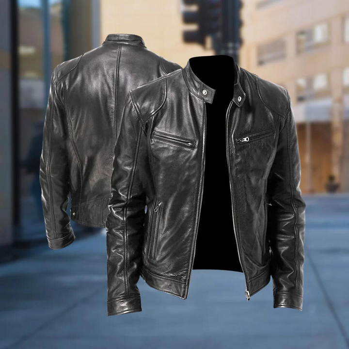 David™ - Veste en cuir pour hommes