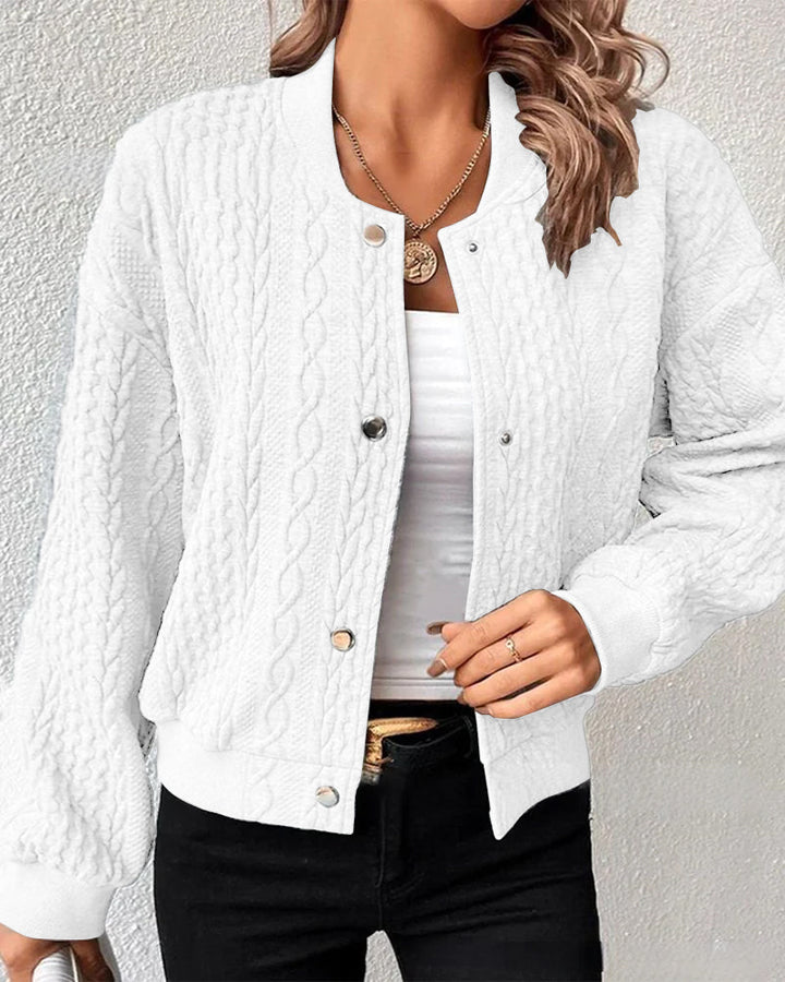 Kasey - Cardigan boutonné élégant pour un look stylé