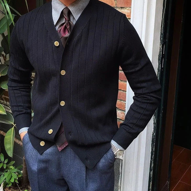 Cardigan élégant en laine mérinos - Parfaitement noué pour les journées d'hiver