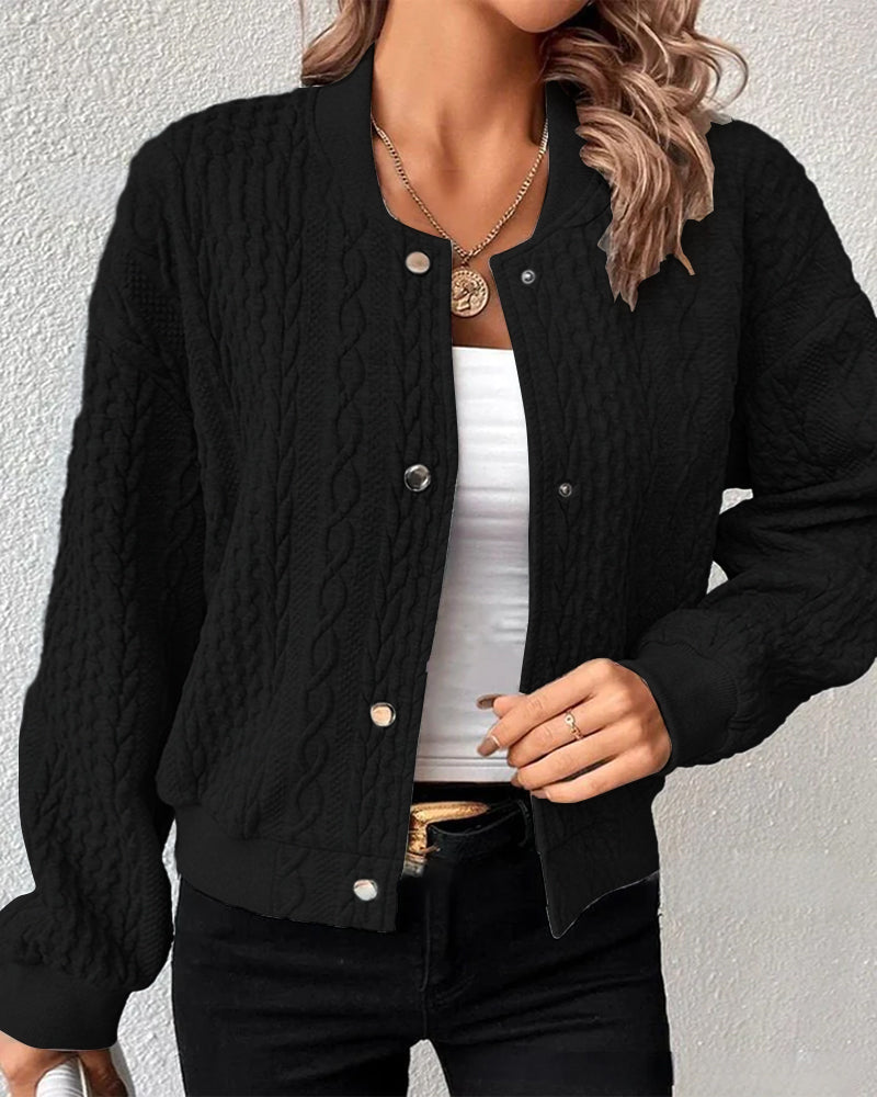 Kasey - Cardigan boutonné élégant pour un look stylé