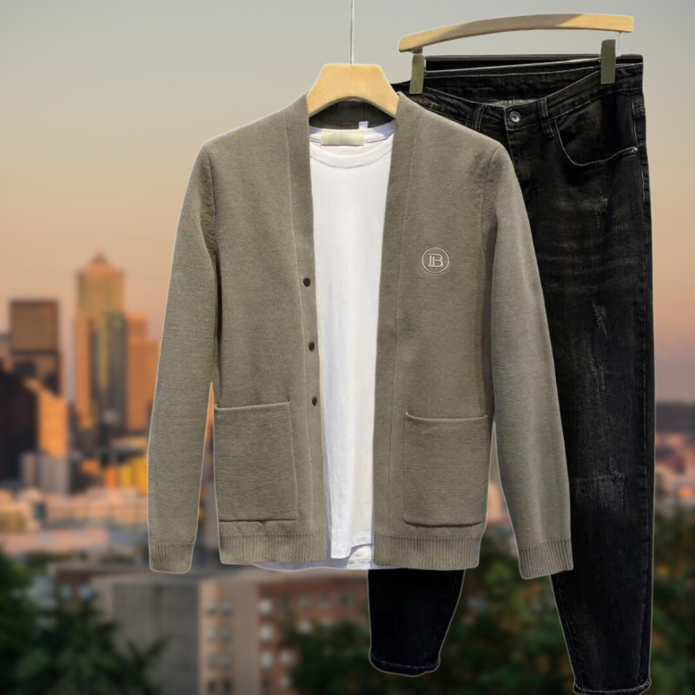 Cardigan en laine aventurier