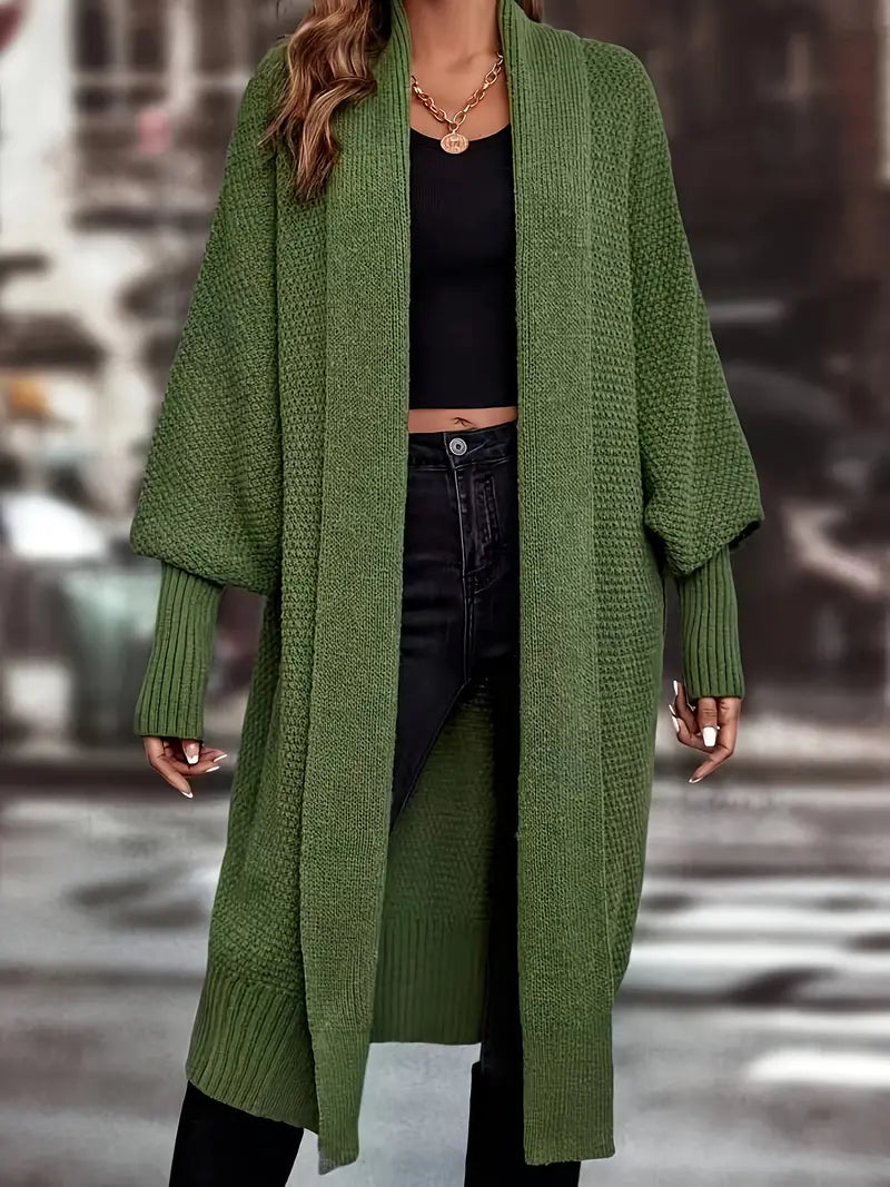 Cardigan élégant en Georgette côtelée pour un look stylé