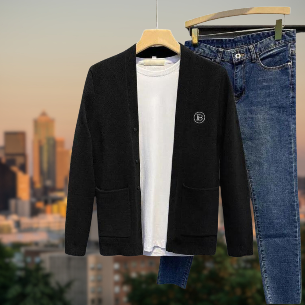 Cardigan en laine aventurier