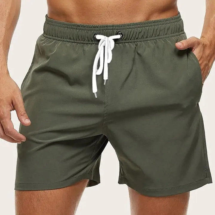 David | Slip de bain pour homme à séchage rapide avec ceinture élastique confortable