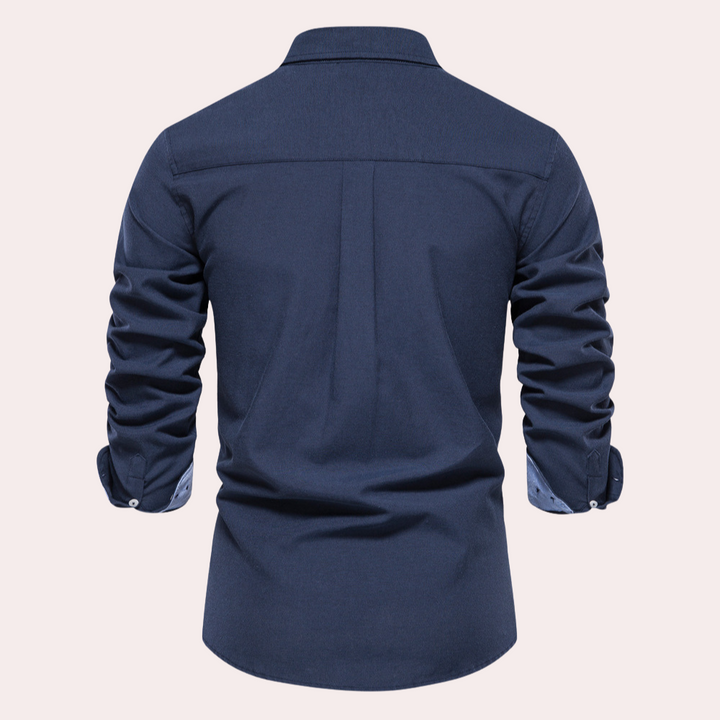 Remy - Chemise à manches longues élégante et confortable pour hommes