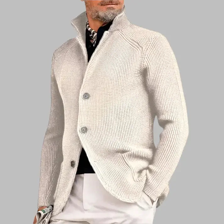 François™ - Cardigan en Laine Tricoté