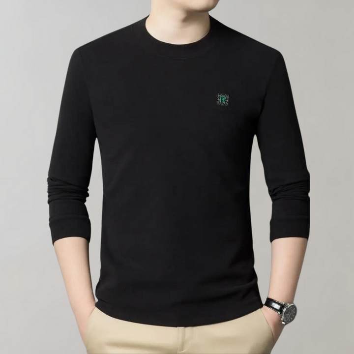 Luuk - T-shirt décontracté élégant à manches longues