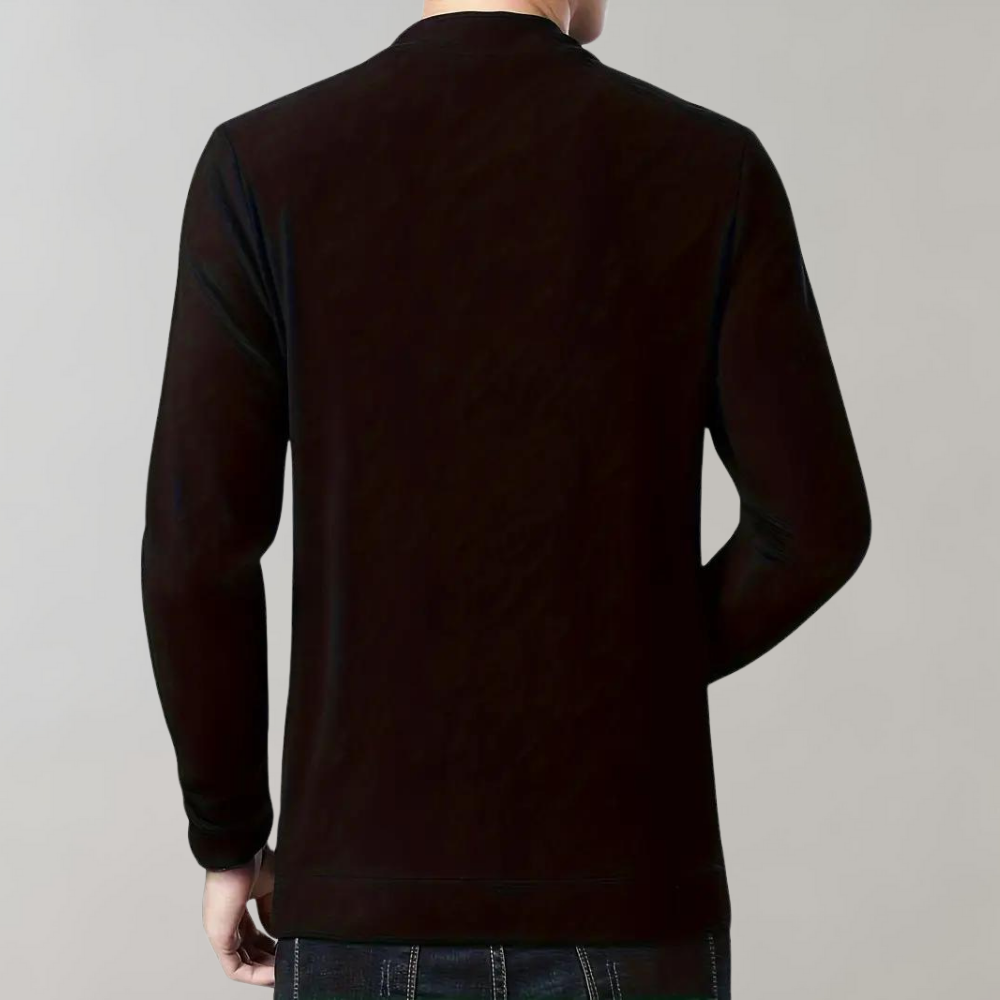 Luuk - T-shirt décontracté élégant à manches longues
