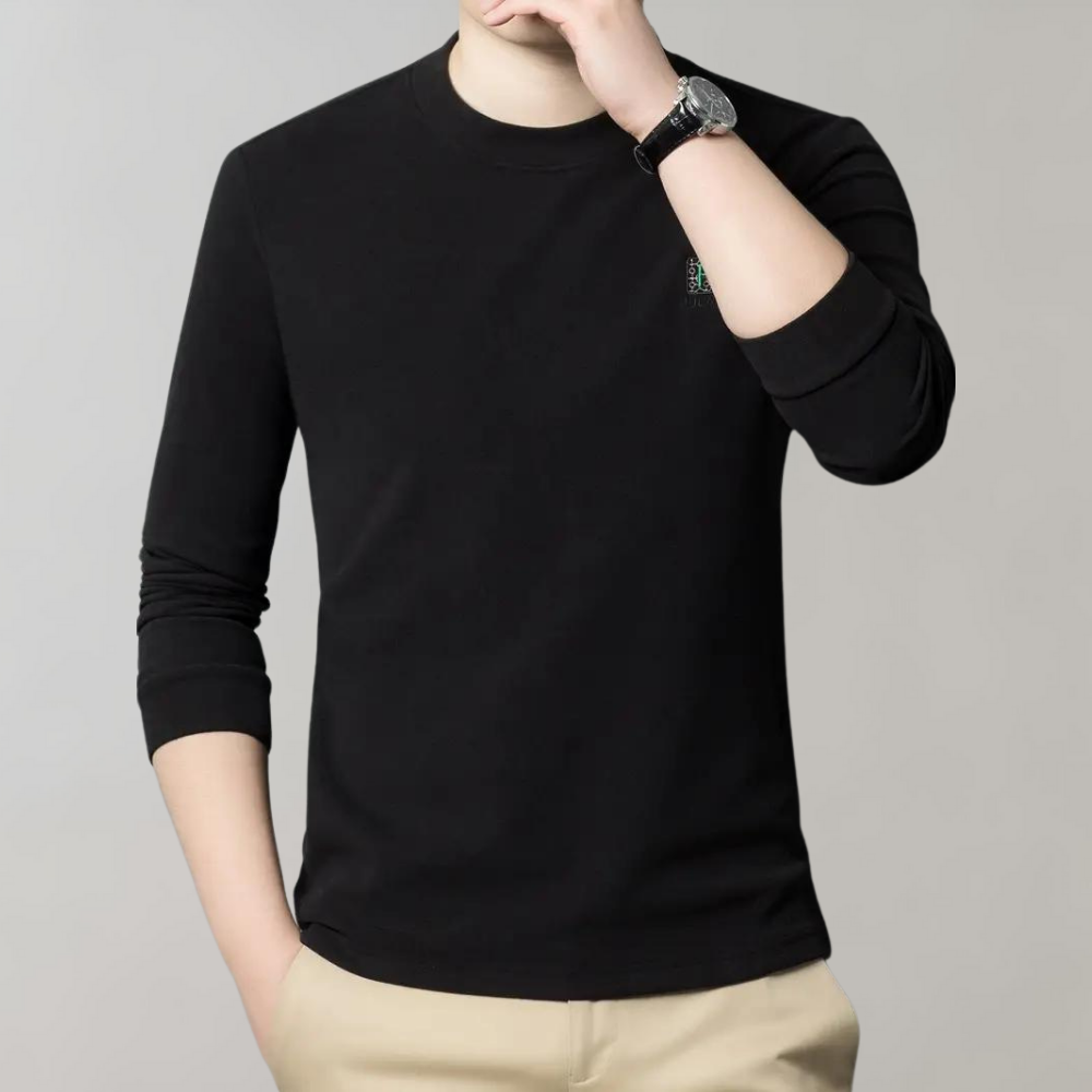 Luuk - T-shirt décontracté élégant à manches longues
