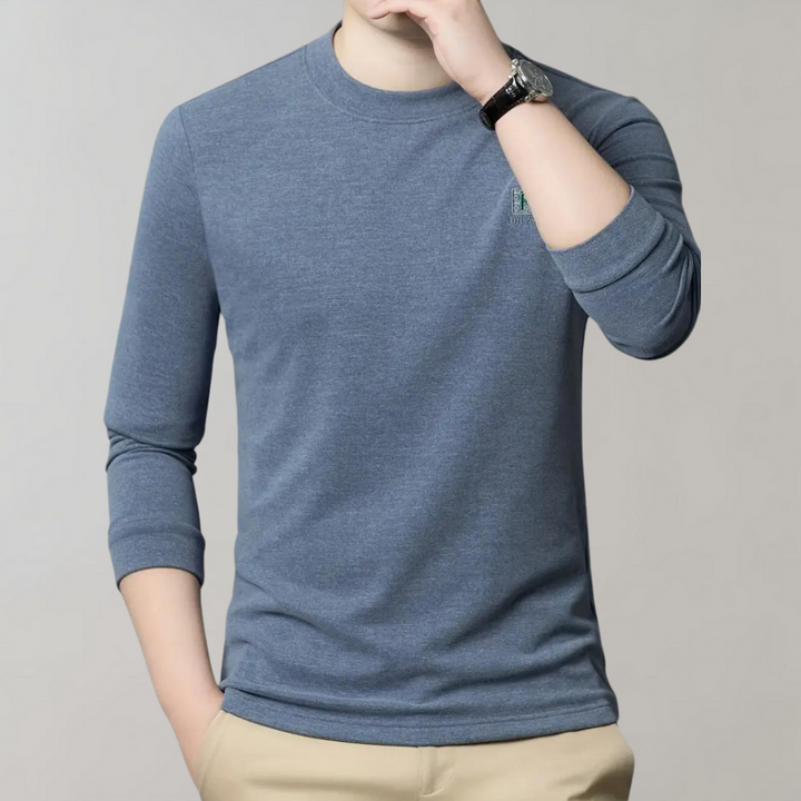 Luuk - T-shirt décontracté élégant à manches longues