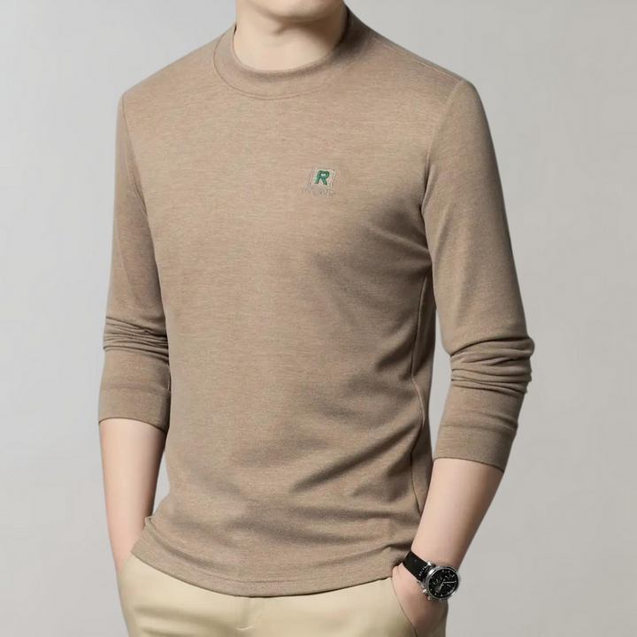 Luuk - T-shirt décontracté élégant à manches longues