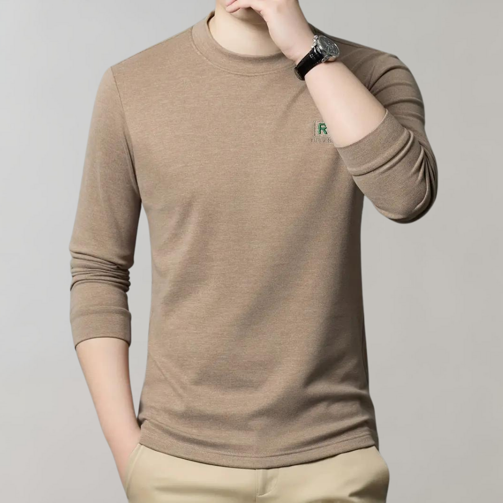 Luuk - T-shirt décontracté élégant à manches longues