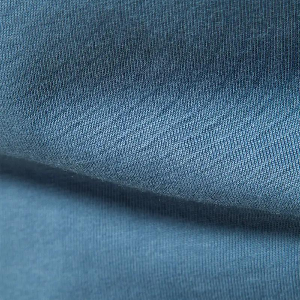 Matthijs - T-shirt élégant à manches longues en couleur unie