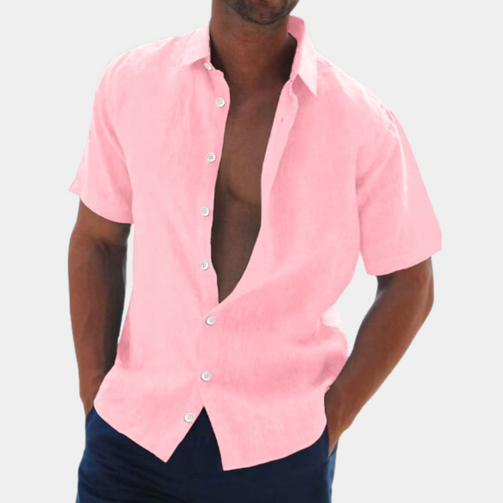 Stylish Royal demi-manches Shirt pour hommes