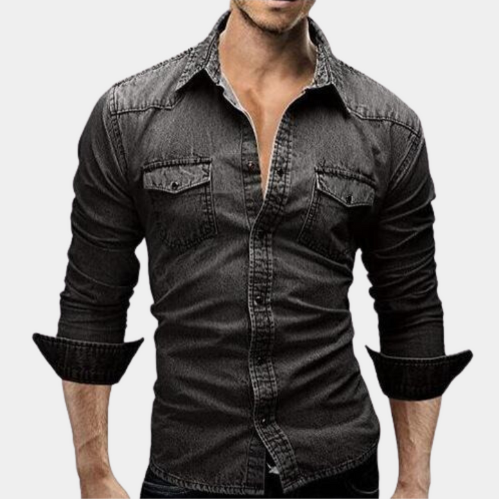 Percy - Chemise élégante à manches longues pour un look stylé