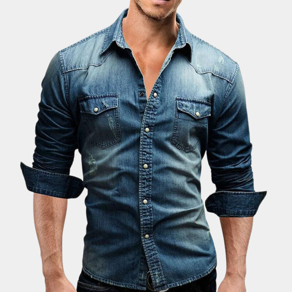 Percy - Chemise élégante à manches longues pour un look stylé