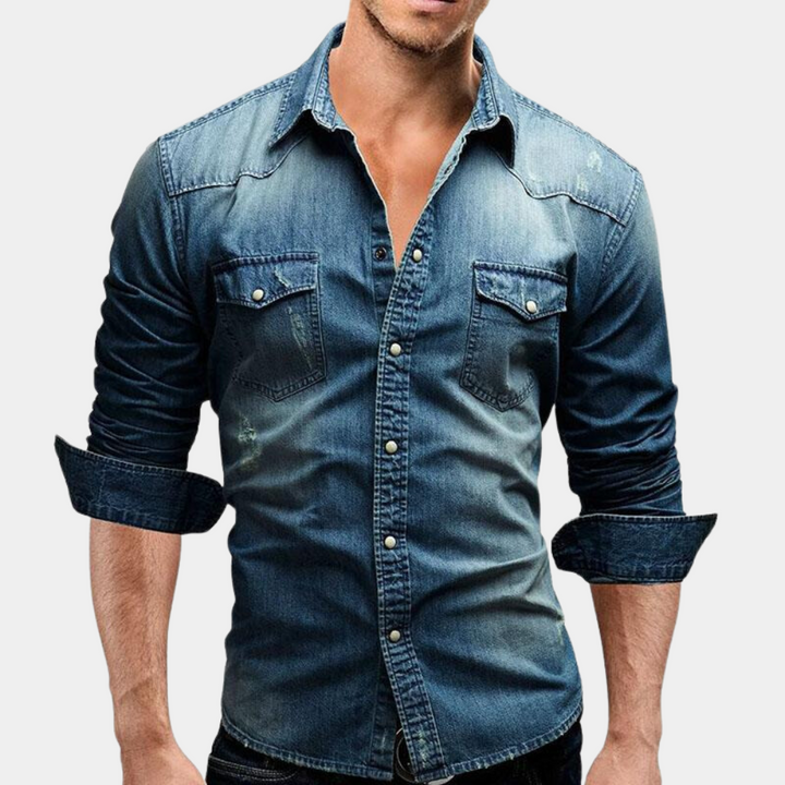 Percy - Chemise élégante à manches longues pour un look stylé