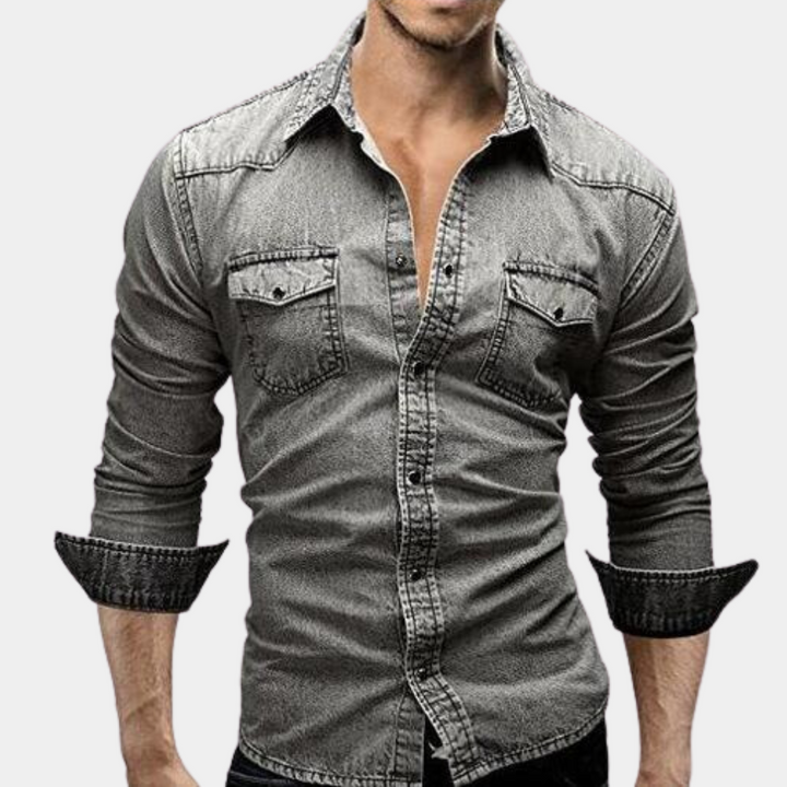 Percy - Chemise élégante à manches longues pour un look stylé