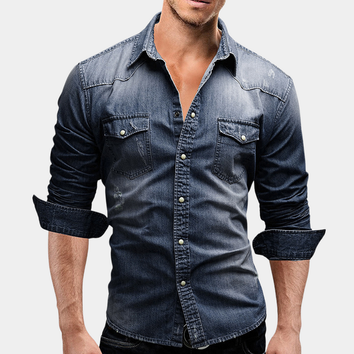 Percy - Chemise élégante à manches longues pour un look stylé