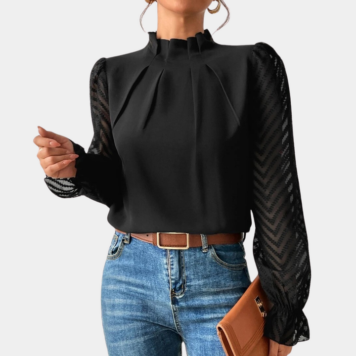 Elegant long sleeve shirts for women