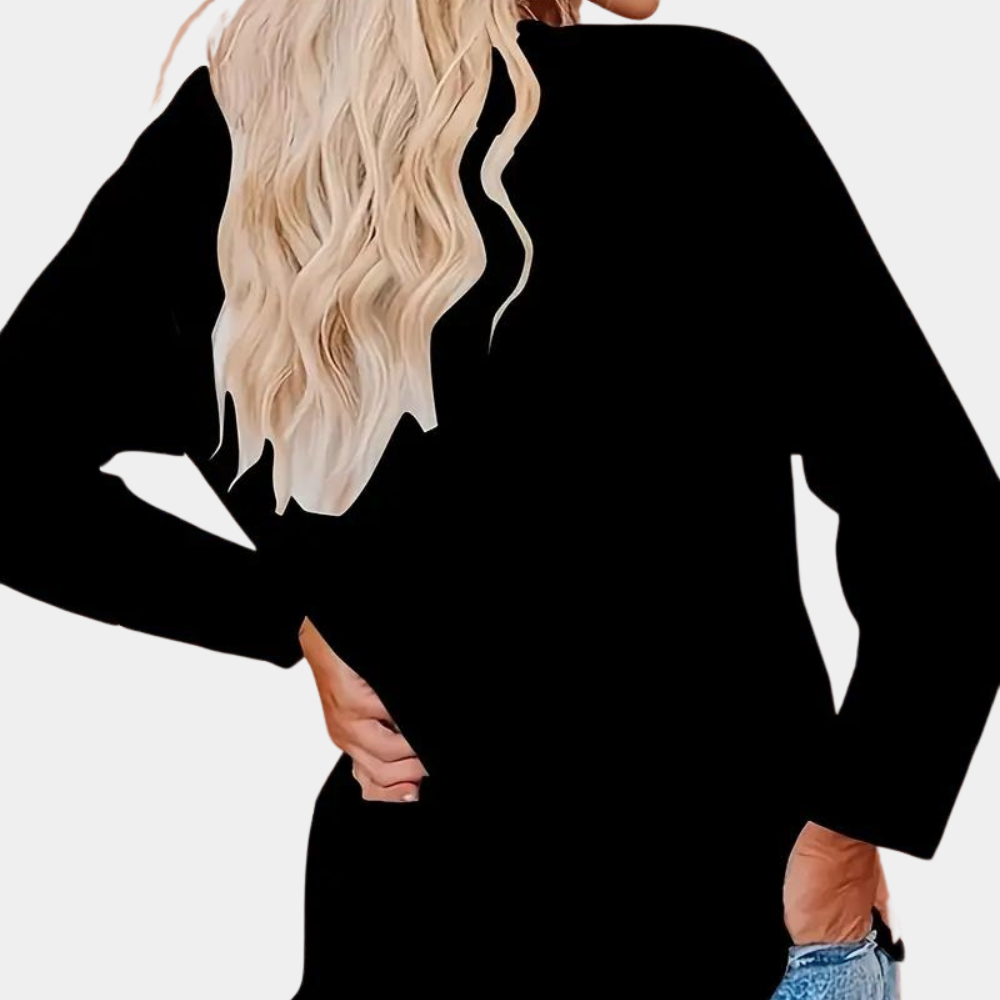 Chemisier chic pour femmes avec imprimé chat ludique