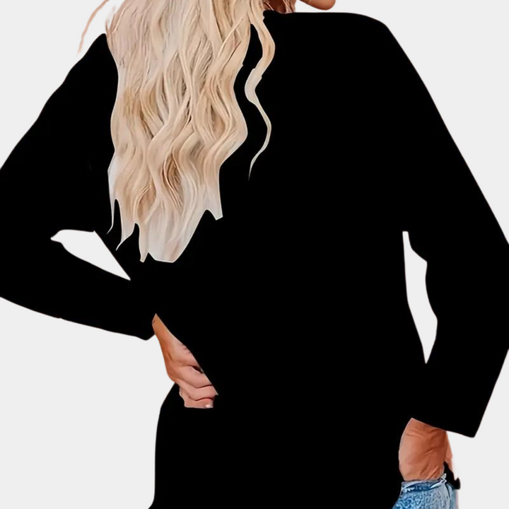 Chemisier chic pour femmes avec imprimé chat ludique