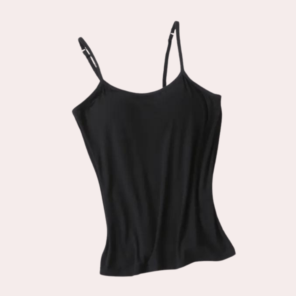 Ultra comfortable padded tank top for a perfect look