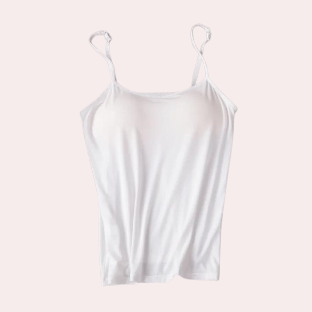 Ultra comfortable padded tank top for a perfect look