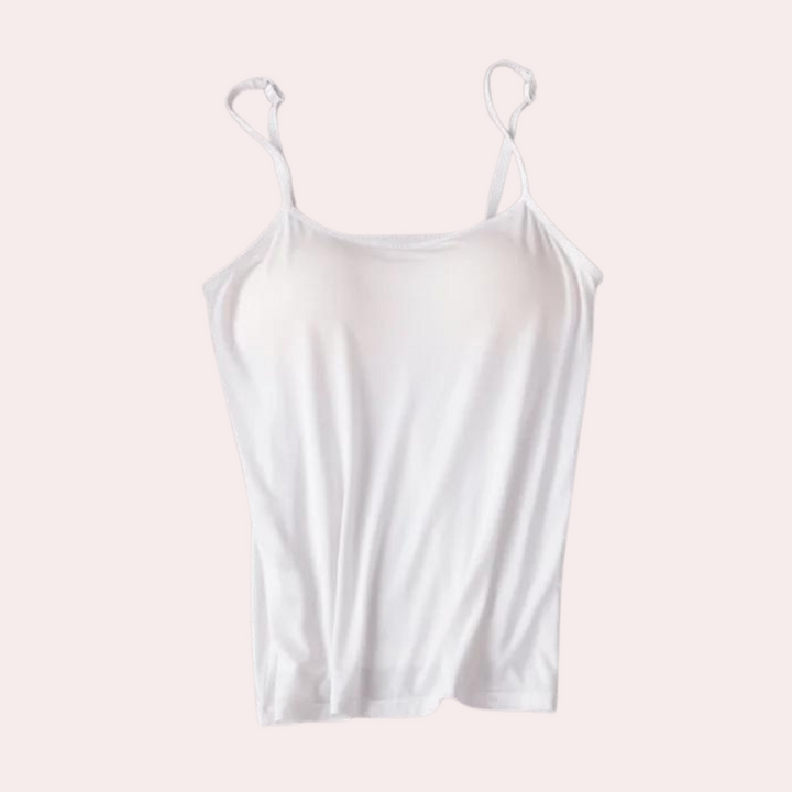 Ultra comfortable padded tank top for a perfect look