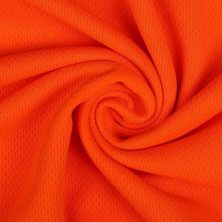 T-shirt orange élégant avec encolure ronde confortable