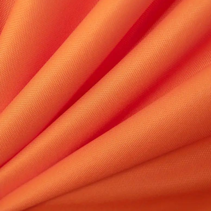 Chemise décontractée orange pour hommes
