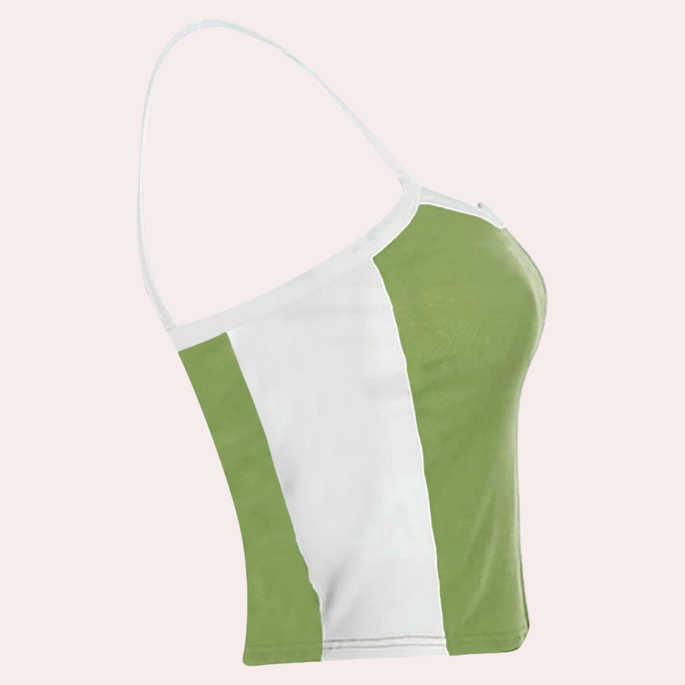 Haut pour femmes avec d'élégantes bretelles spaghetti