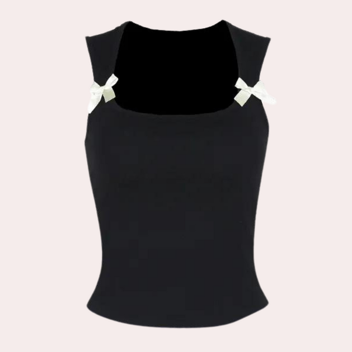 Elegant blouse for women with bow tie