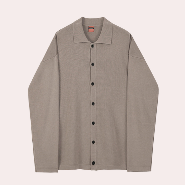 Gustaf - Chemise en maille ample tendance et confortable pour hommes