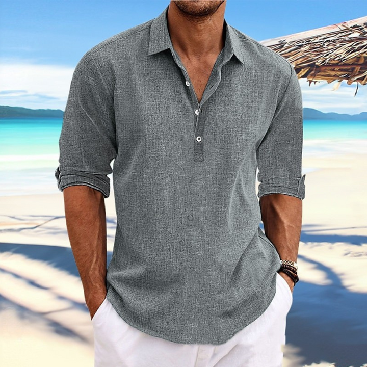 Luciano - Chemise masculine élégante et aérée pour un confort optimal