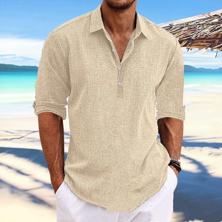 Luciano - Chemise masculine élégante et aérée pour un confort optimal