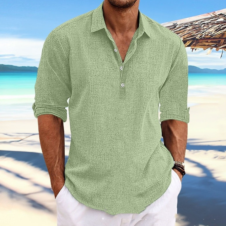 Luciano - Chemise masculine élégante et aérée pour un confort optimal