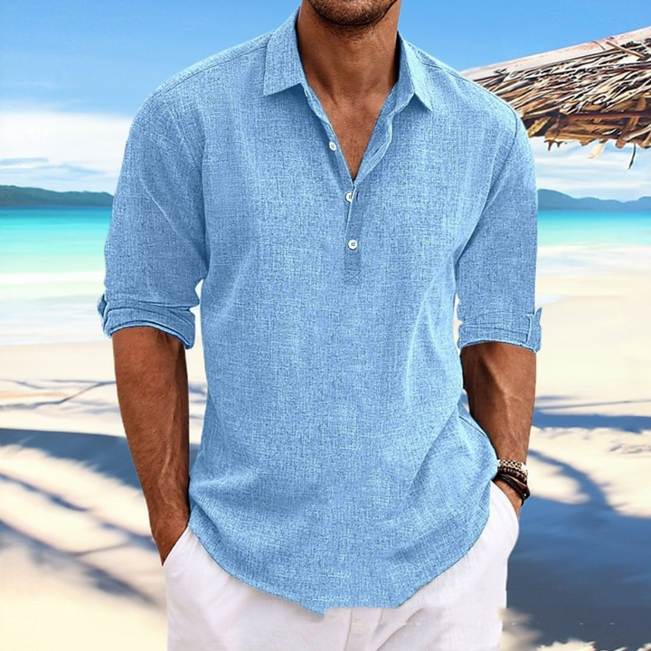 Luciano - Chemise masculine élégante et aérée pour un confort optimal