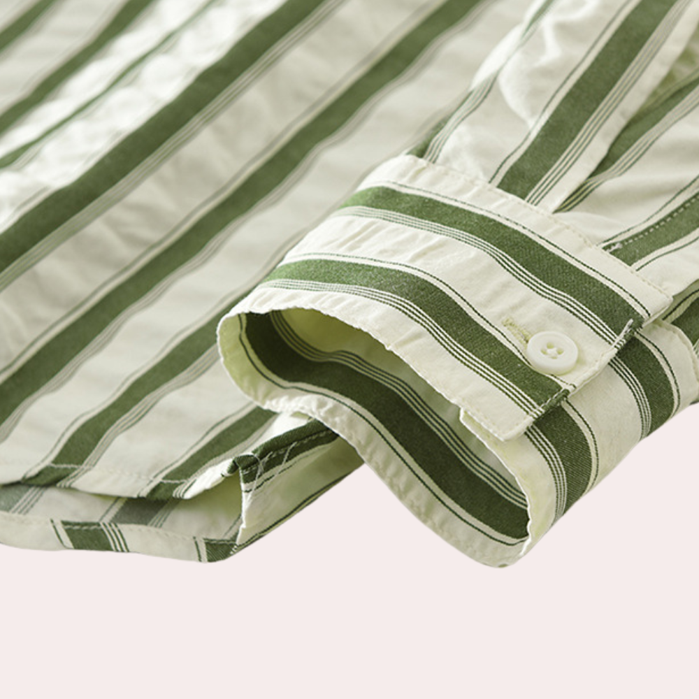 Branko - Chemise rayée élégante et décontractée pour un look tendance