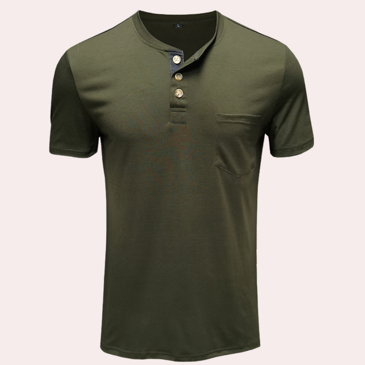 Xaver - Chemise homme tendance avec boutons élégants