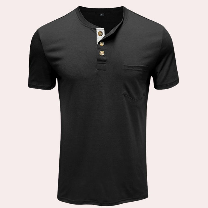 Xaver - Chemise homme tendance avec boutons élégants